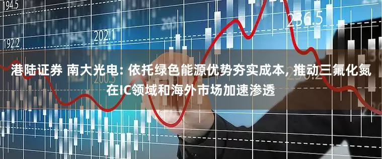 港陆证券 南大光电: 依托绿色能源优势夯实成本, 推动三氟化氮在IC领域和海外市场加速渗透